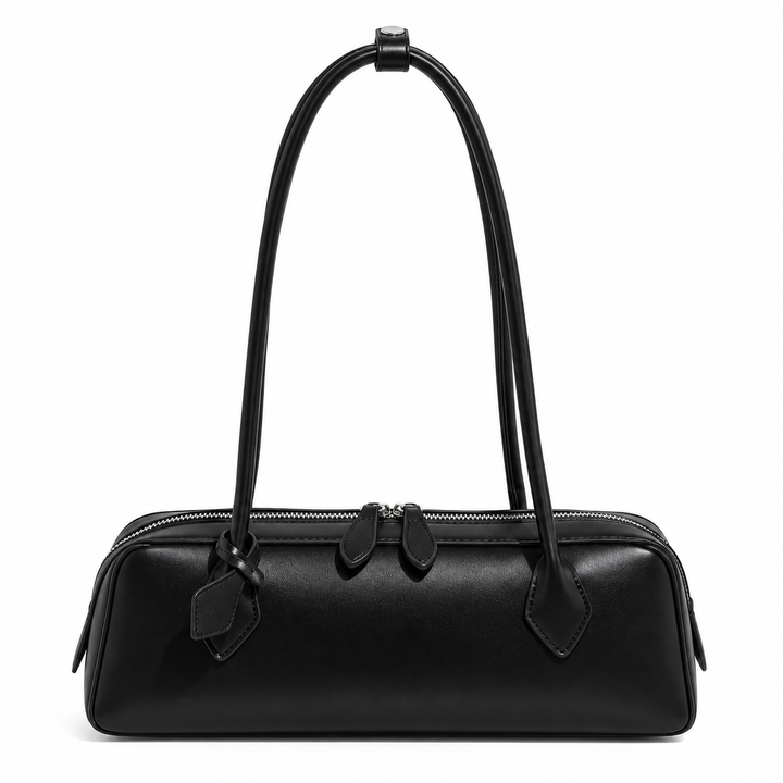 Flee | Faux Leather East West Shoulder Bag