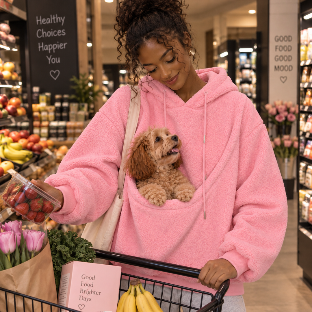 The Hang Along | Hands-Free Pet Pouch Hoodie