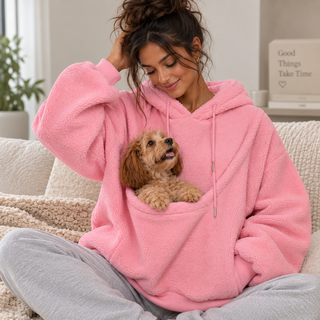 The Hang Along | Hands-Free Pet Pouch Hoodie