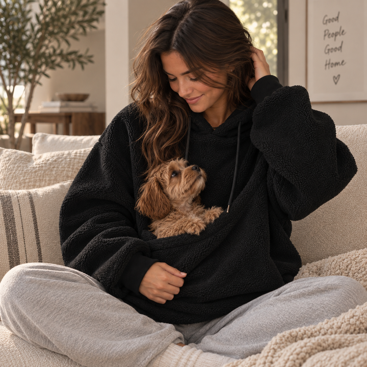 The Hang Along | Hands-Free Pet Pouch Hoodie