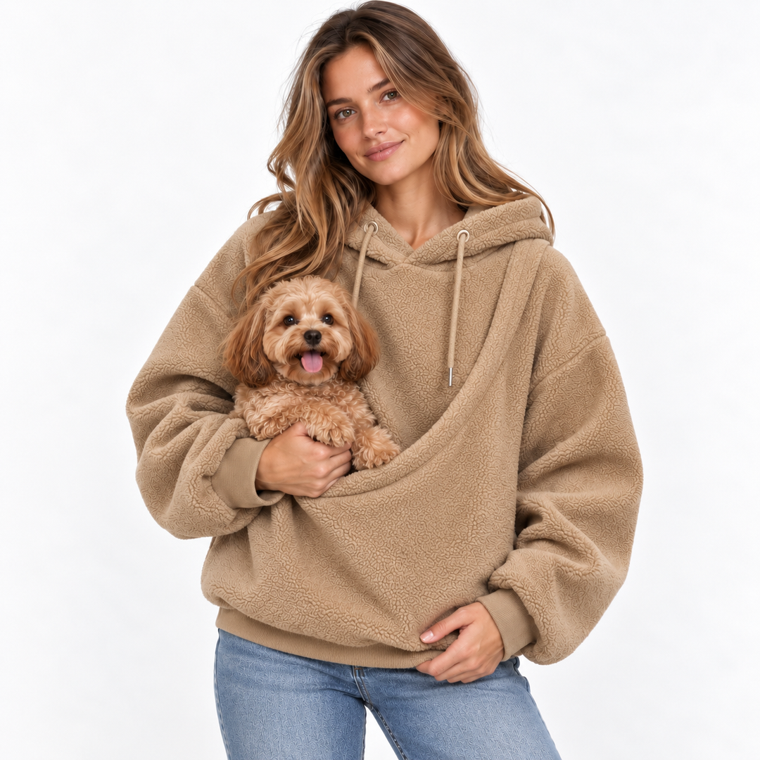 The Hang Along | Hands-Free Pet Pouch Hoodie