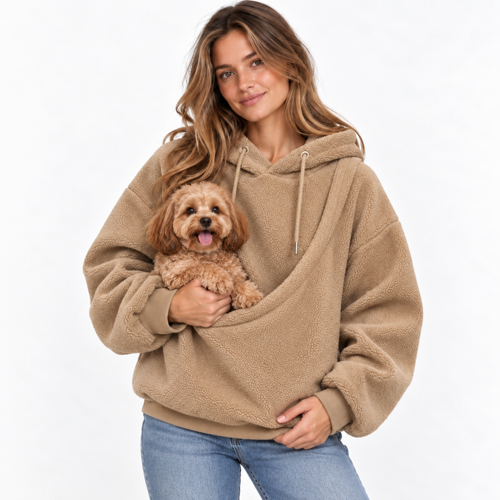 The Hang Along | Hands-Free Pet Pouch Hoodie
