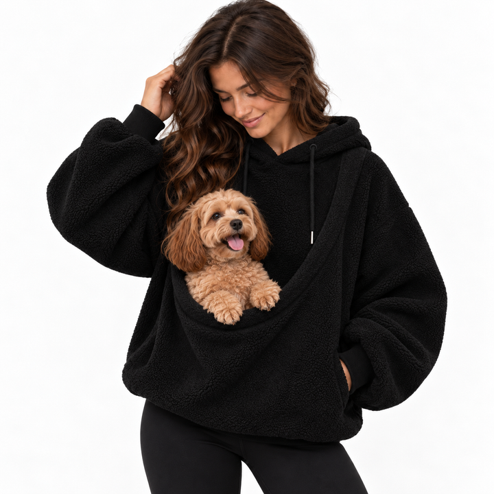 The Hang Along | Hands-Free Pet Pouch Hoodie