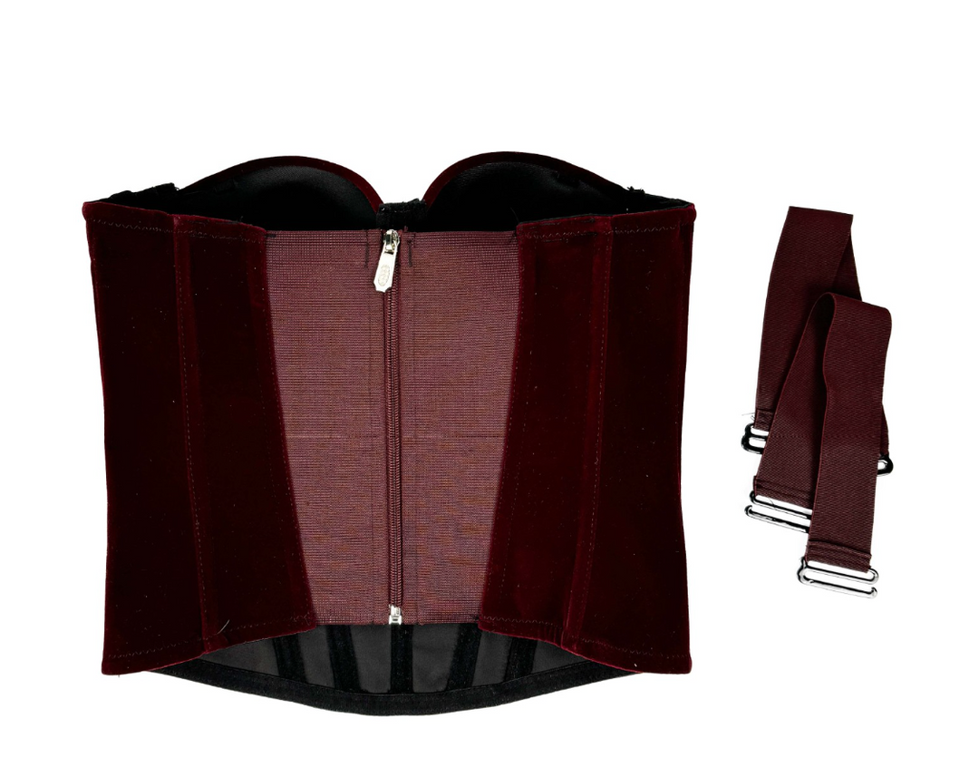 Lull | Velvet Corset Bustier Top