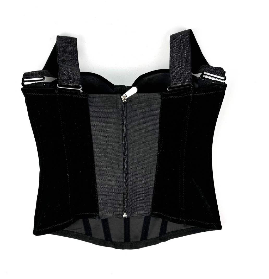 Lull | Velvet Corset Bustier Top