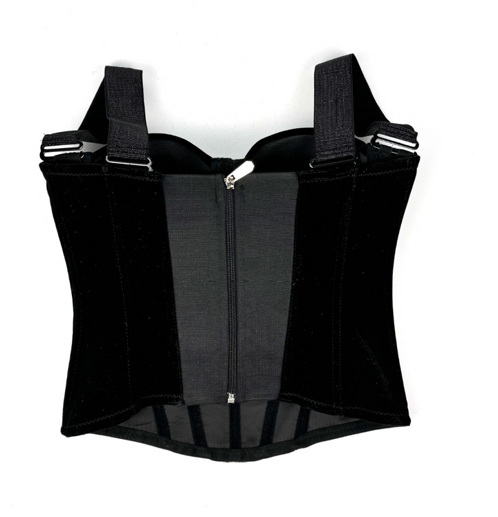 Lull | Velvet Corset Bustier Top