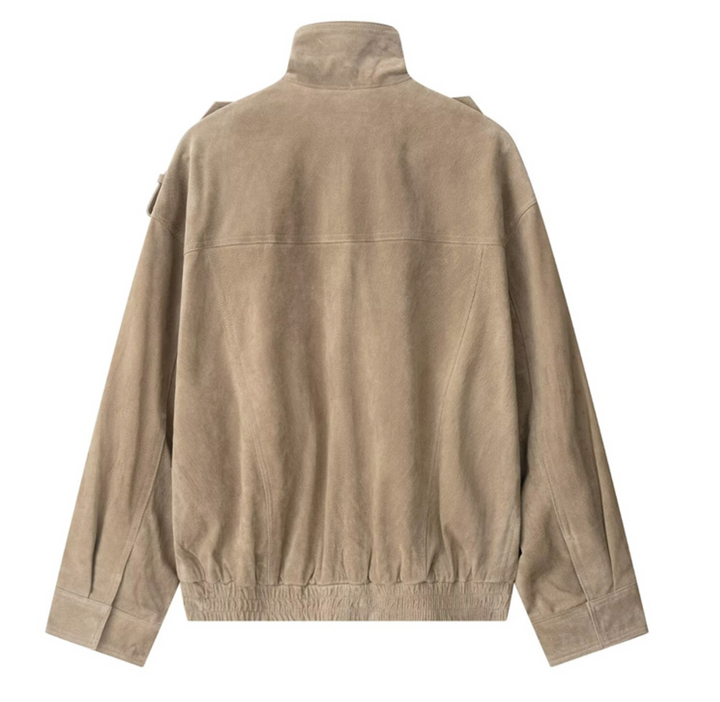 Flight | Suede Oversized Field Jacket