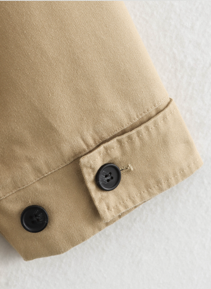 Ease | Corduroy Collar Barn Jacket