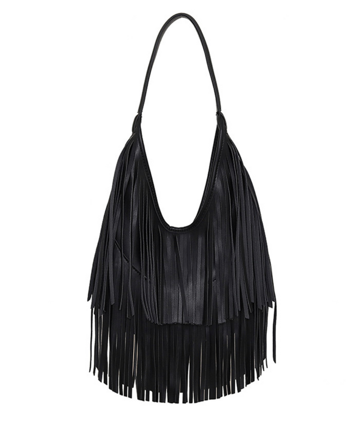 Taz | Fringe Hobo Bag