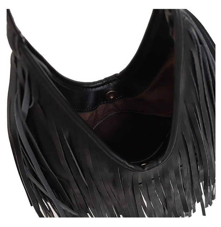 Taz | Fringe Hobo Bag