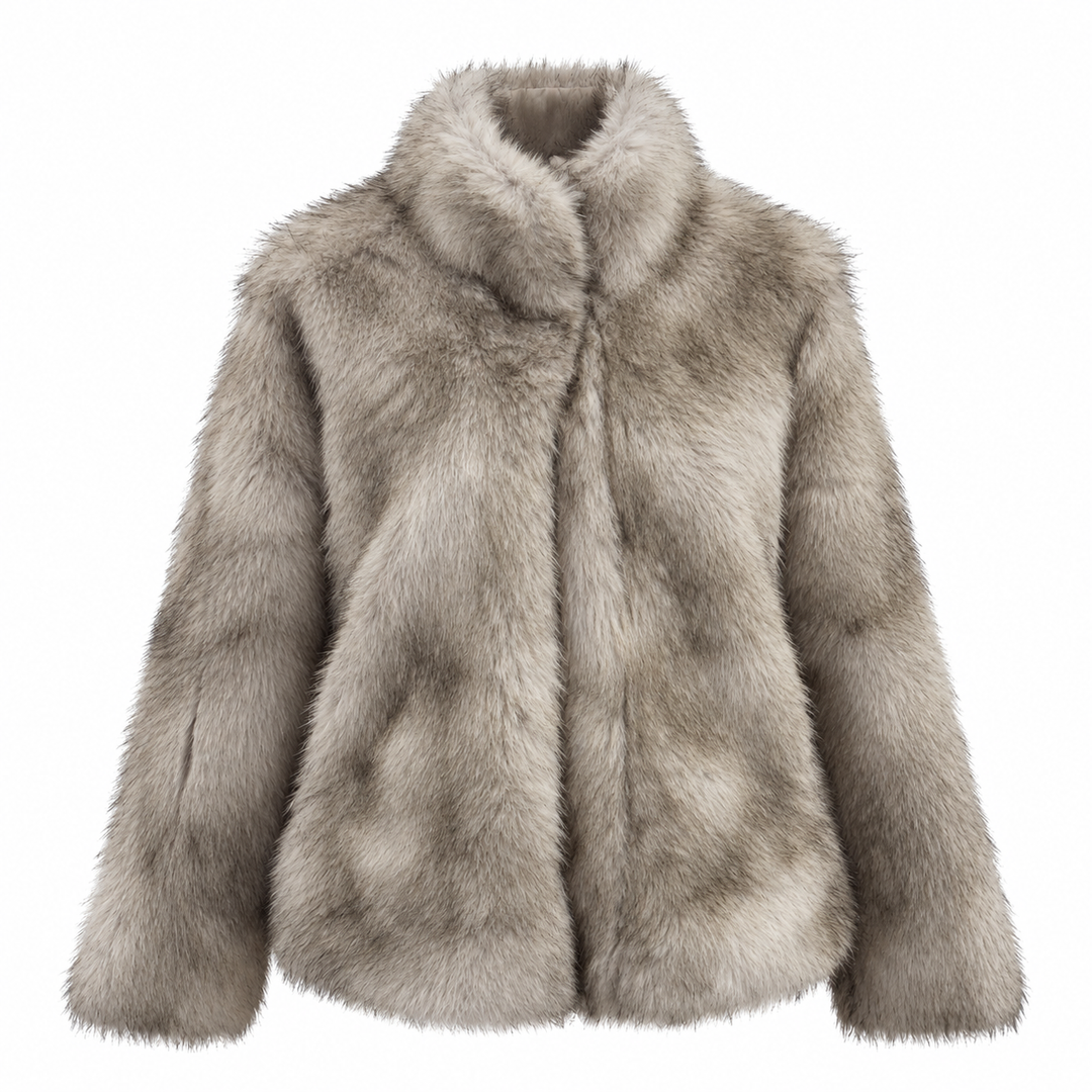 Pur | Faux Fox Fur Cropped Jacket