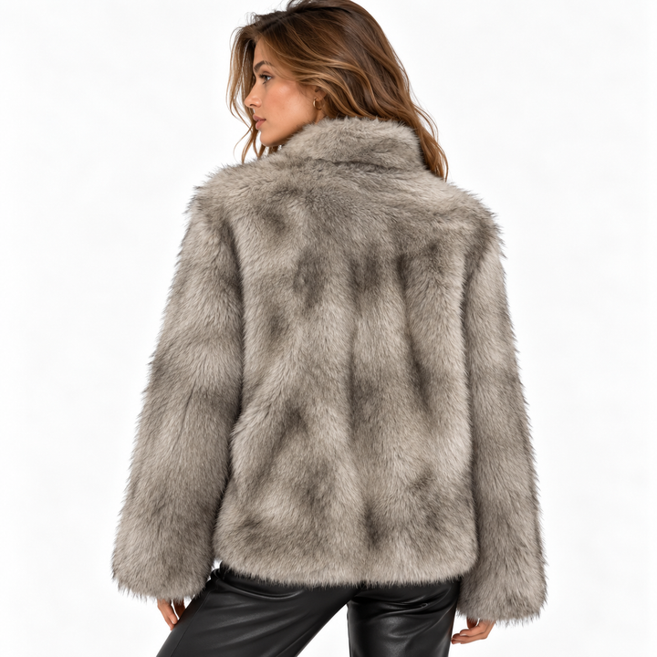 Pur | Faux Fox Fur Cropped Jacket